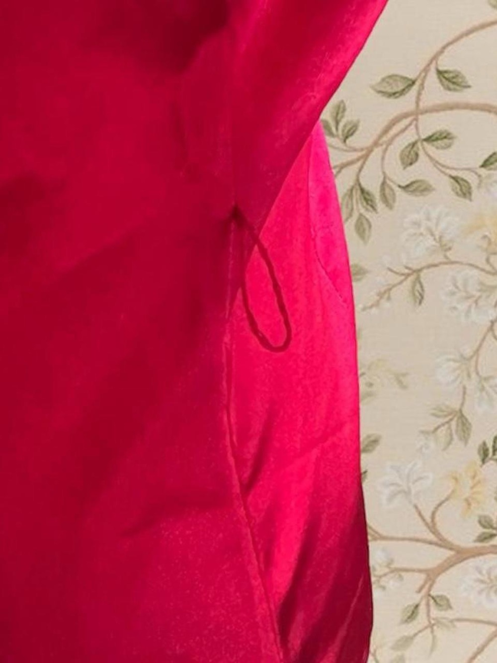Women’s Satin Ruched Button-Front - Picture 3 of 3